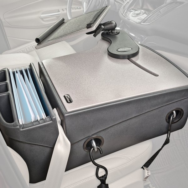 AutoExec® - Reach Front Seat Gray Desk