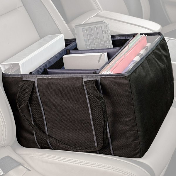 AutoExec® - Black File Tote with One Tablet Case