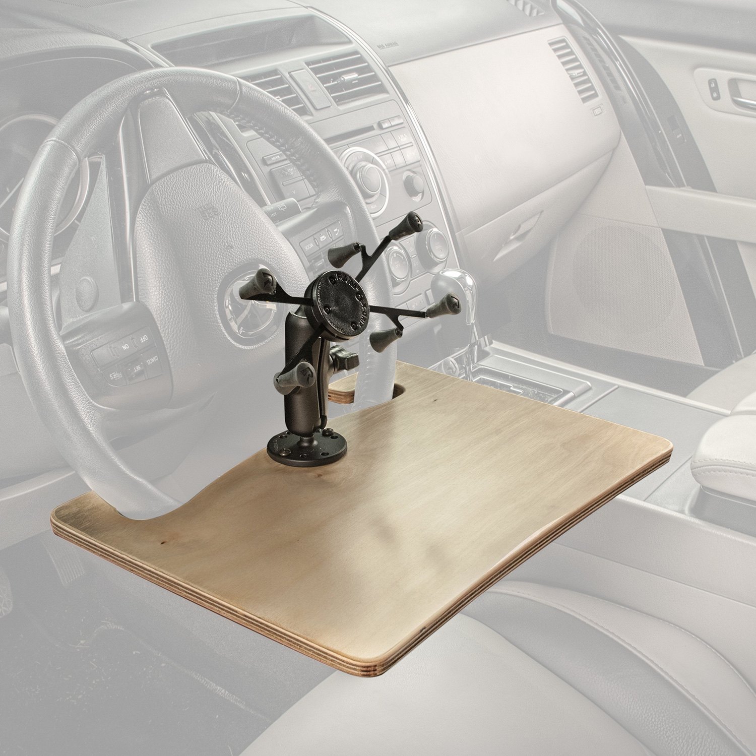 AutoExec WMEX-03 Wheelmate Extreme Vehicle Desk with 7 X-Grip Tablet Mount 