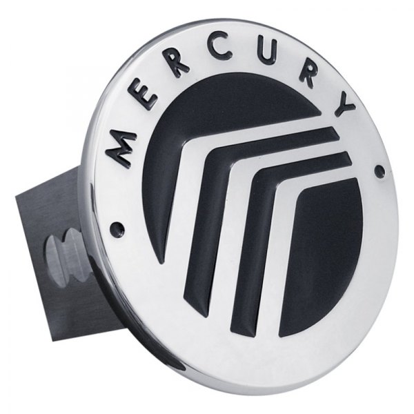 Autogold® - Chrome Hitch Cover with Mercury Logo