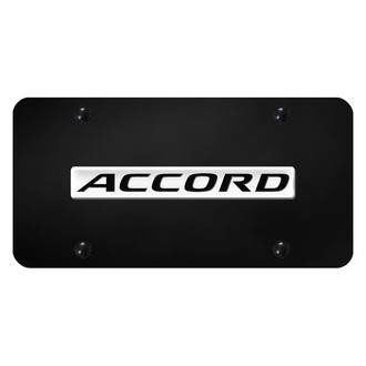 Autogold® - License Plate with 3D Accord Logo