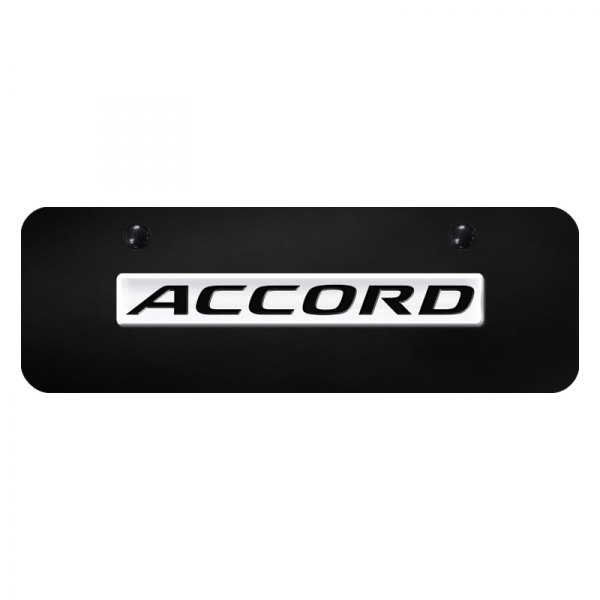 Autogold® - Mini Size License Plate with 3D Accord Logo