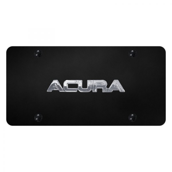 Autogold® - License Plate with 3D Acura Logo