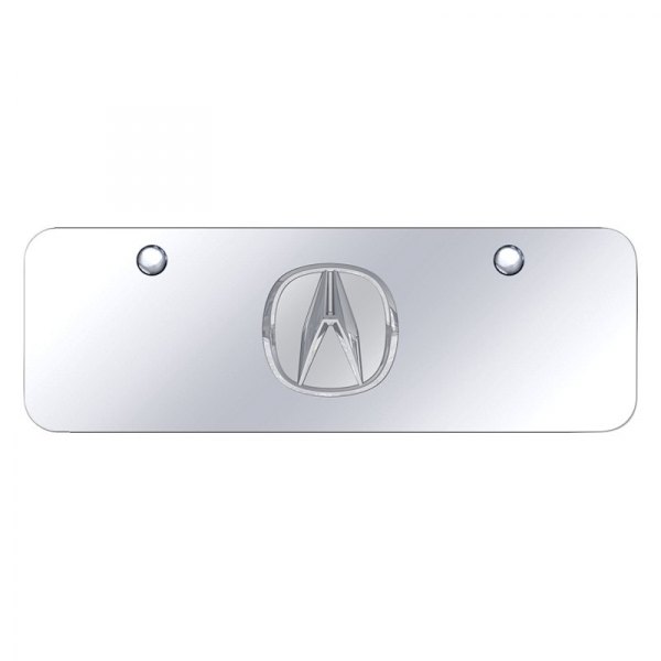Autogold® - Mini Size License Plate with 3D Acura Emblem
