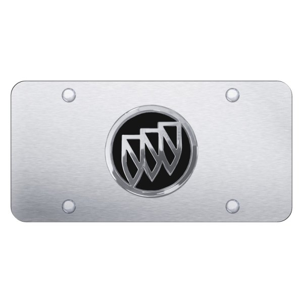 Autogold® - License Plate with 3D Buick Emblem