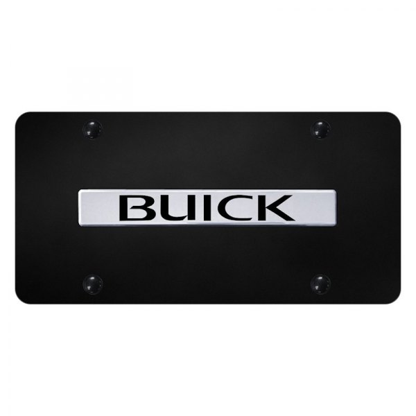 Autogold® - License Plate with 3D Buick Logo