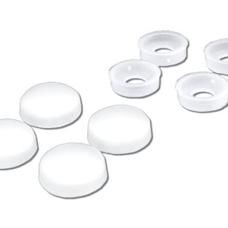 Autogold® - White Caps and Retainers