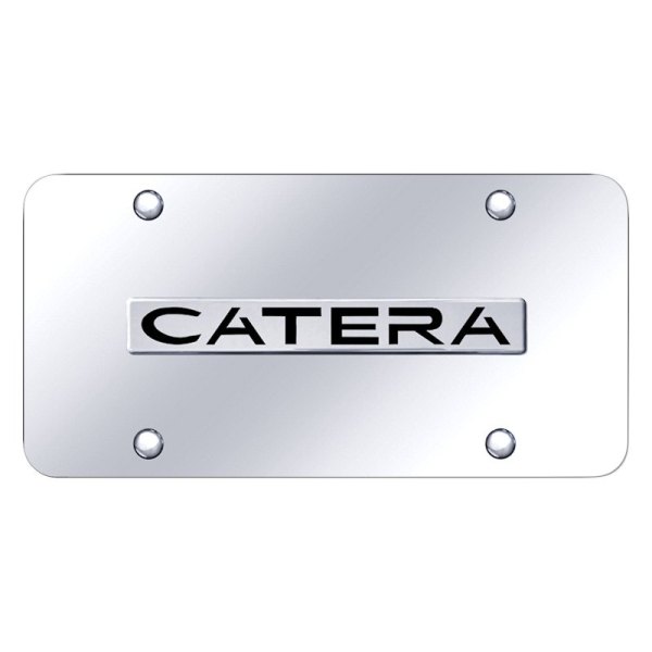 Autogold® - License Plate with 3D Catera Logo