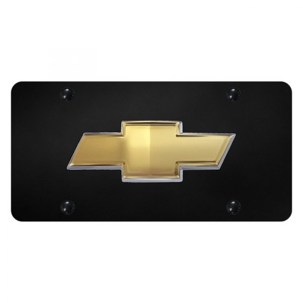 Autogold® - License Plate with 3D OEM Chevrolet Emblem