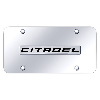 Autogold® - License Plate with 3D Logo