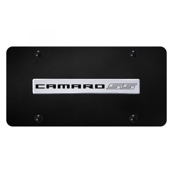 Autogold® - License Plate with 3D Camaro SS Logo