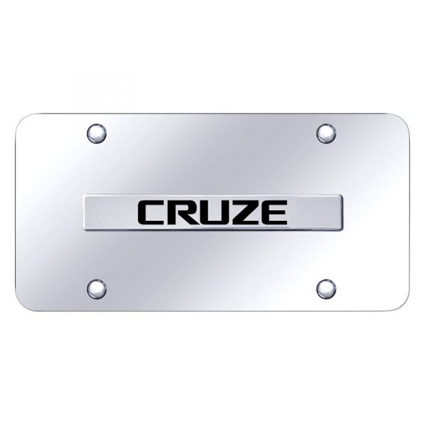 Autogold® - License Plate with 3D Cruze Logo