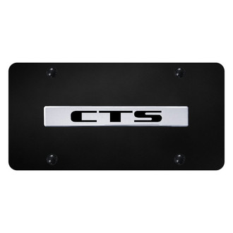 Autogold® - License Plate with 3D Chrome CTS Logo