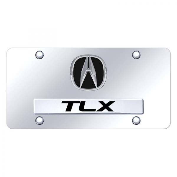 Autogold® - License Plate with 3D TLX Logo and Acura Emblem
