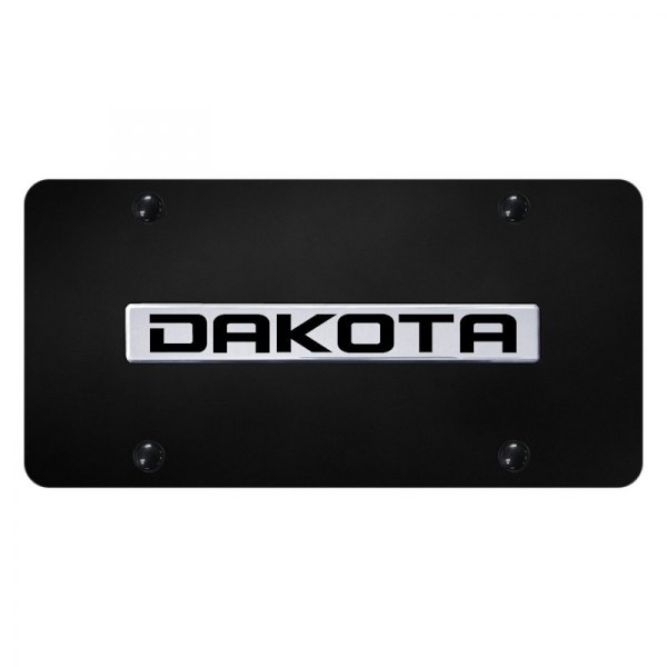 Autogold® - License Plate with 3D Dakota Logo