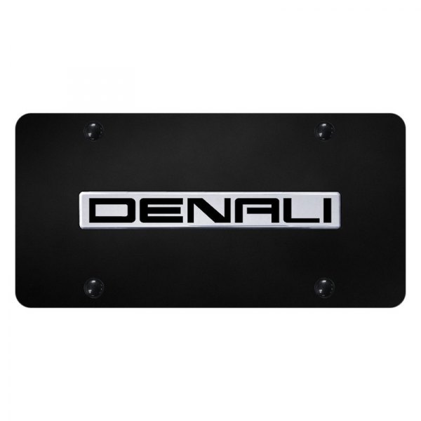 Autogold® - License Plate with 3D Denali Logo