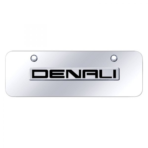 Autogold® - Mini Size License Plate with 3D Denali Logo