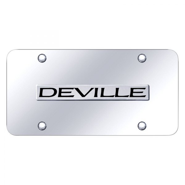 Autogold® - License Plate with 3D Deville Logo