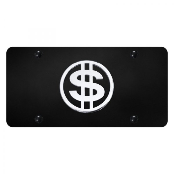 Autogold® - License Plate with 3D Dollar Logo