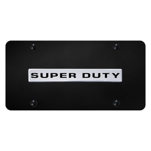 Autogold® - License Plate with 3D Super Duty Logo