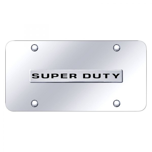 Autogold® - License Plate with 3D Super Duty Logo