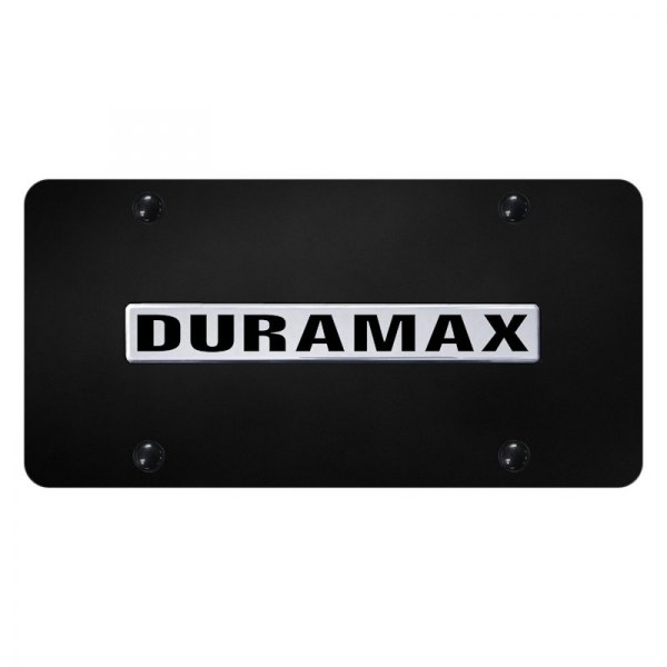 Autogold® - License Plate with 3D Duramax Logo