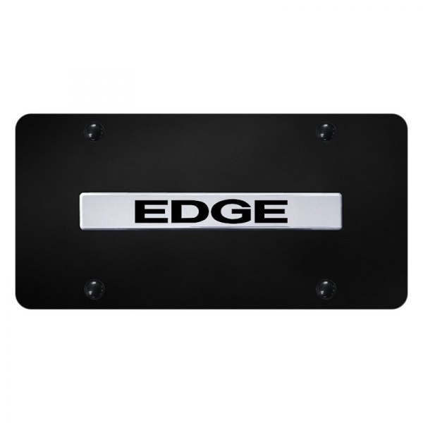 Autogold® - License Plate with 3D Edge Logo