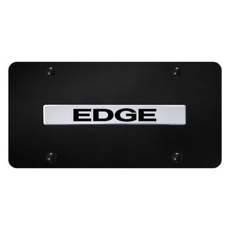 Autogold® - License Plate with 3D Chrome Edge Logo