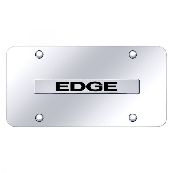 Autogold® - License Plate with 3D Edge Logo