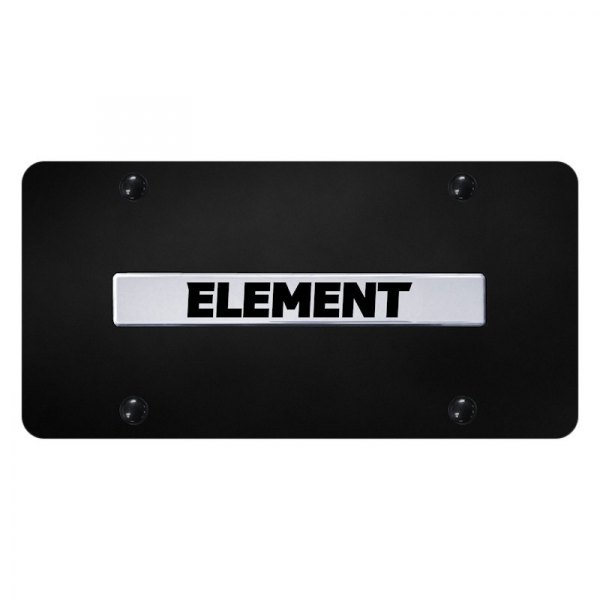 Autogold® - License Plate with 3D Element Logo