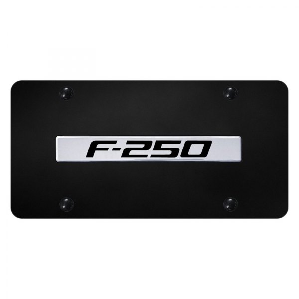 Autogold® - License Plate with 3D F-250 Logo