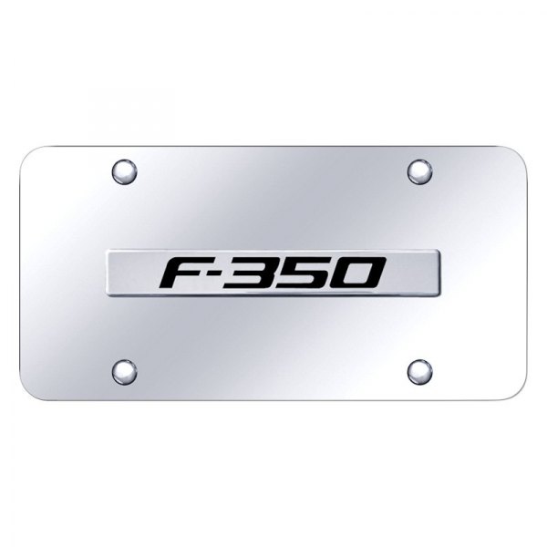 Autogold® - License Plate with 3D F-350 Logo