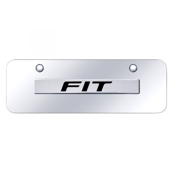 Autogold® - Mini Size License Plate with 3D Fit Logo