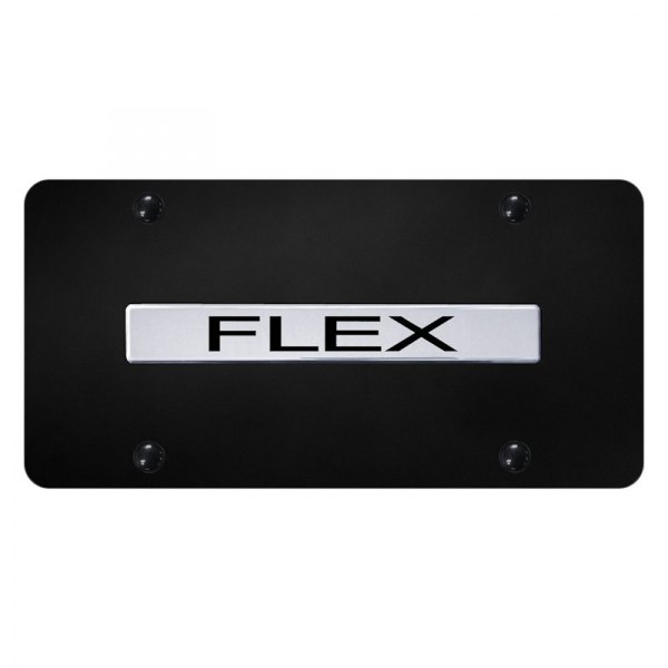 Autogold® - License Plate with 3D Flex Logo