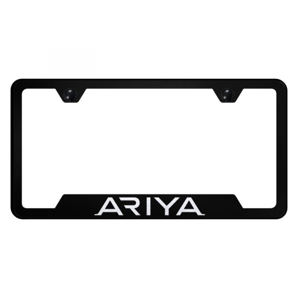 Autogold® - License Plate Frame with Laser Etched Ariya Logo and Cut-Out