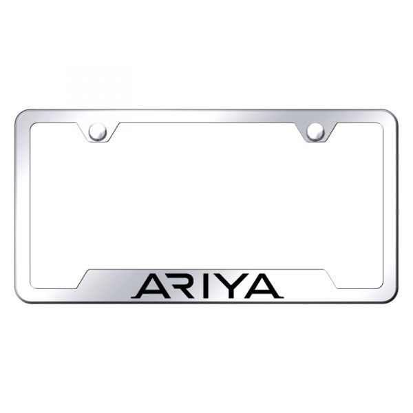 Autogold® - License Plate Frame with Laser Etched Ariya Logo and Cut-Out