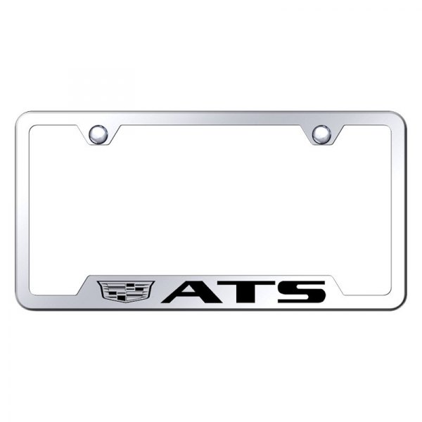 Autogold® - License Plate Frame with Laser Etched ATS New Logo and Cut-Out