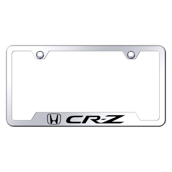 Autogold® - License Plate Frame with Laser Etched CRZ Logo and Cut-Out