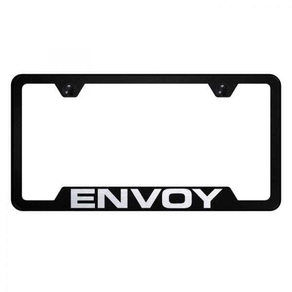 Autogold® - License Plate Frame with Laser Etched Envoy Logo and Cut-Out