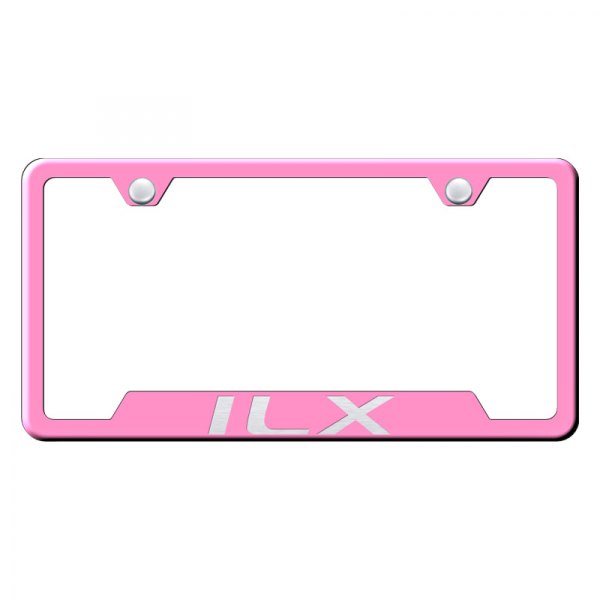 Autogold® - License Plate Frame with Laser Etched ILX Logo and Cut-Out
