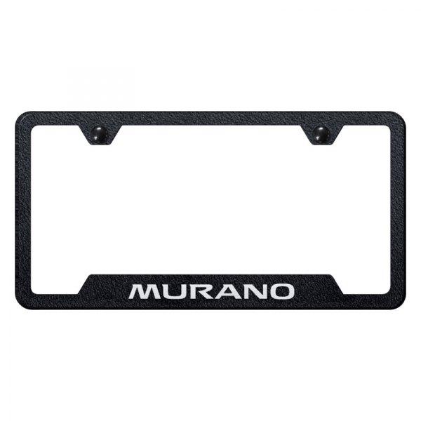 Autogold® - License Plate Frame with Laser Etched Murano Logo and Cut-Out