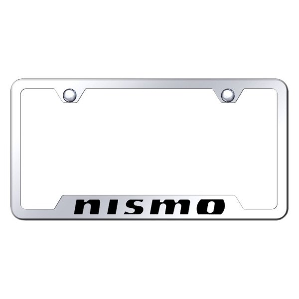Autogold® - License Plate Frame with Laser Etched NISMO Logo and Cut-Out