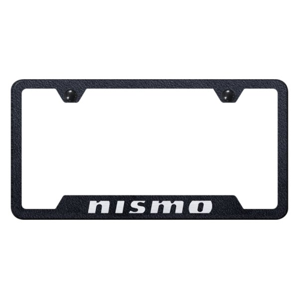 Autogold® - License Plate Frame with Laser Etched NISMO Logo and Cut-Out