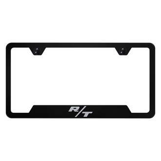 Autogold® - License Plate Frame with Laser Etched R/T Logo and Cut-Out