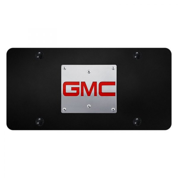 Autogold® - License Plate with 3D GMC New Emblem