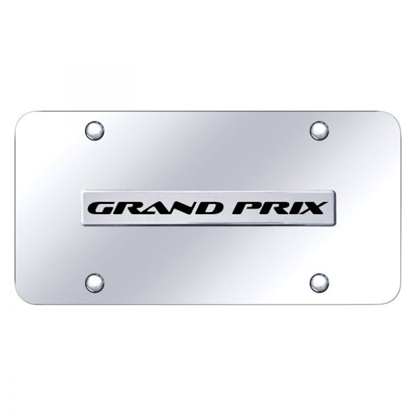 Autogold® - License Plate with 3D Grand Prix Logo