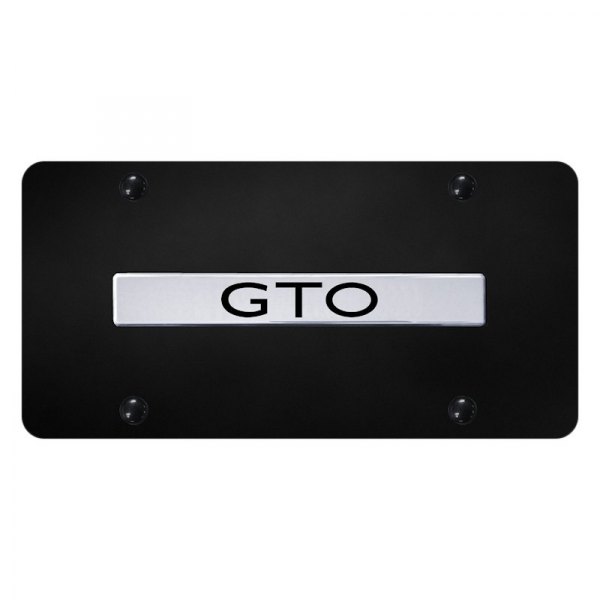 Autogold® - License Plate with 3D GTO Logo