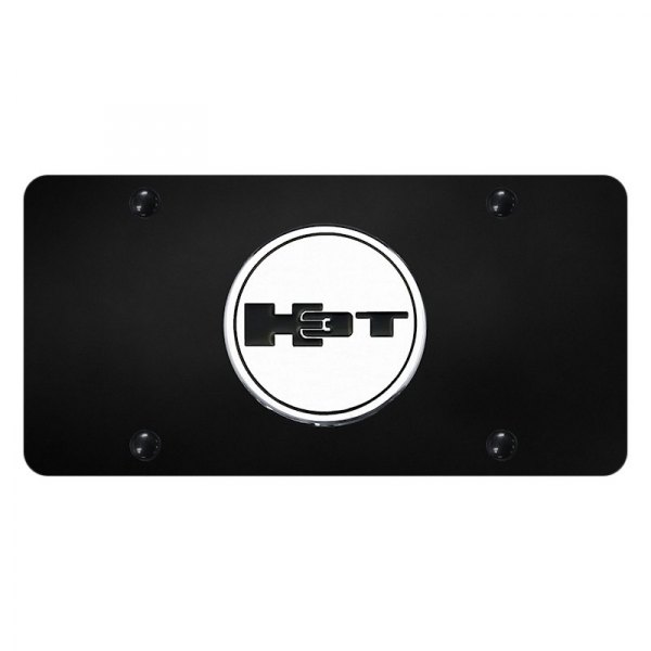 Autogold® - License Plate with 3D H3T Emblem