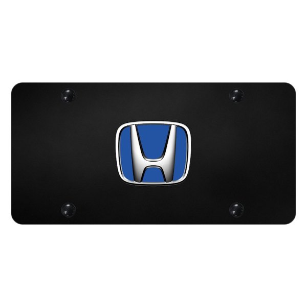 Autogold® - License Plate with 3D Honda Emblem