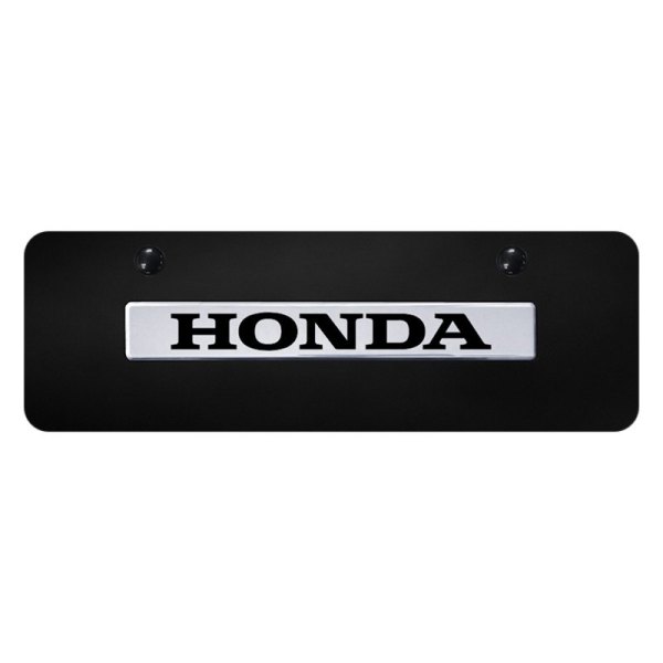 Autogold® - Mini Size License Plate with 3D Honda Logo